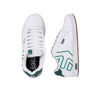 Etnies Fader Mens White Green Skate Trainers - 10 UK