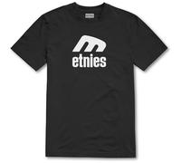 Etnies Icon E Short Sleeve T-Shirt 2XL Black