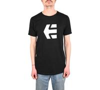 Etnies Icon S/S T-Shirt - Black/White