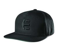 Etnies Icon Snapback Cap - Black/Black