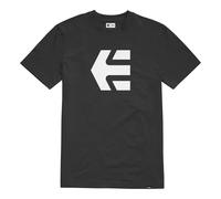 Etnies Icon (Youth) S/S T-Shirt - Black/White