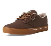Etnies Jameson 2 Eco Sustainable Skate Style, Reinforced Cupsole, Cushioned Feel, Everyday Sneakers, Vegan - Brown/Tan/Gum - 8