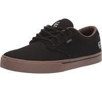 Etnies Jameson 2 Eco Sustainable Skate Style, Reinforced Cupsole, Cushioned Feel, Everyday Sneakers, Vegan - Black/Charcoal/Gum - 10