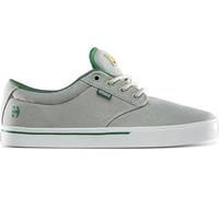 Etnies Men's Jameson 2 ECO X TFTF Skate Shoe, Grey/White/Green, 8 UK