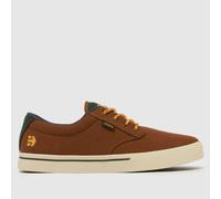 Etnies Men's Jameson 2 Eco X TFTF Skate Shoe, Brown/Green, 8 UK