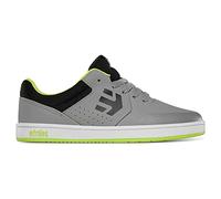 Etnies Kids Marana Men's Skate Shoe, Grey/Lime/White - Sustainable, Comfortable, and Durable Sneakers