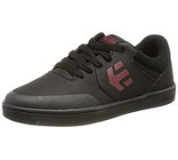 Etnies Kids Marana Skate Shoe, Black/RED/Black, 1.5 UK