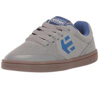 Etnies Kids Marana Skate Shoe, Grey/Blue, 4.5 UK