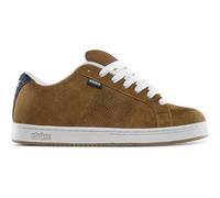 etnies Kingpin - Legendary Skate Classic, Reinforced Cupsole, Cushioned Feel, Everyday Sneakers - Brown/Navy - 13