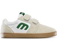 Etnies Little Kids Cresta Skate Shoe, White/Green/Gum, 12 UK Child