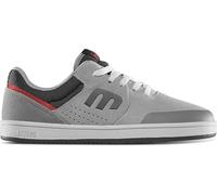 Etnies Little Kids Marana Skate Shoe, Grey/Grey/RED, 2 UK