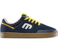 Etnies Little Kids Marana Skate Shoe, Navy/Gum/Yellow, 12 UK Child