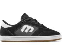 Etnies Little Kids Windrow Skate Shoe, Black/White/Gum, 0.5 UK