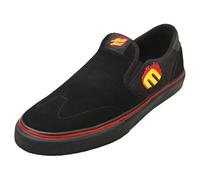 Etnies Lo-cut Slip X Santa Cruz Mens Slip On Shoes in Black - 8 UK
