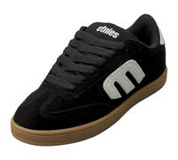 Etnies Locut Kids Skate Trainers in Black White - 6 UK