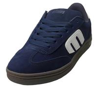 Etnies LOCUT Skate Shoes - Classic Low-Top Vulcanized Skateboarding Sneaker - Navy/White/Gum - 11