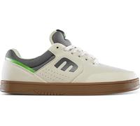 Etnies Marana - Iconic Pro Skate, Reinforced Michelin Cupsole, Cushioned Feel, 3X More Durable - White/Grey/Gum - 9