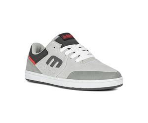 Etnies Marana (Youth) Skate Shoes - Grey/Grey/Red