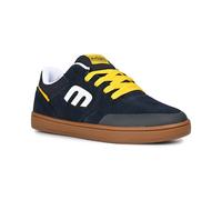 Etnies Marana (Youth) Skate Shoes - Navy/Gum/Yellow