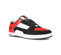 Etnies Mc Rap Lo Mens Black White Red Skate Trainers - 7 UK