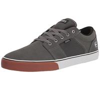 Etnies Men's Barge LS Skate Shoe, Dark Grey/White/Gum, 8 UK