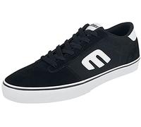 Etnies Men's Calli Vulc Skate Shoe, Black White, 8 UK