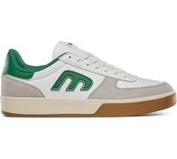 etnies Men's Emerson Skate Shoe, Grey/White/Green, 9.5