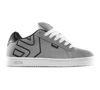 Etnies Men's Fader Skate Shoe, Light Grey/Black, 12 UK