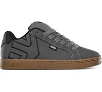 etnies Men's Fader Sneaker, Dark Grey/Black, 3.5 UK