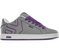 etnies Men's Fader Sneaker, Grey/Purple, 11 UK