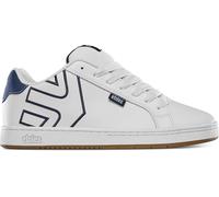 etnies Men's Fader Sneaker, White/Navy, 3.5 UK