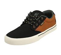 Etnies Men's Jameson 2 ECO Skate Shoe, Black/TAN/Orange, 8 UK