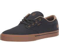 Etnies Jameson 2 Eco Sustainable Skate Style, Reinforced Cupsole, Cushioned Feel, Everyday Sneakers, Vegan - Navy/Gum/Gold - 6