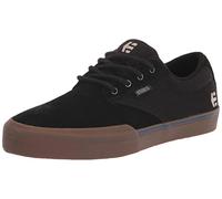 Etnies Men's Jameson Vulc Skate Shoe, Black/Gum/Silver, 6 UK