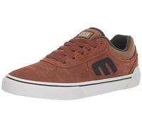 Etnies Men's Joslin Vulc Low Top Skate Shoe, Brown/Green, 8 UK