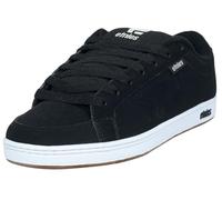Etnies Men's Kingpin Skate Shoe, Black/White/Gum, 8 UK