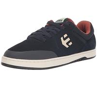 Etnies Men's Marana Skate Shoe, Navy/Brown/White, 9 UK