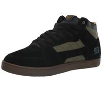 Etnies Men's MC Rap HI Skate Shoe, Black/Green/Gum, 8 UK