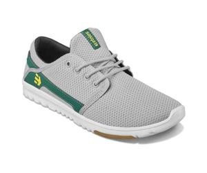 Etnies Men's Scout Skate Shoe, Light Grey/Yellow, 5.5 UK