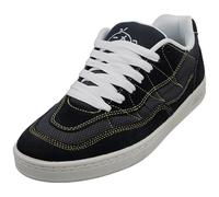 Etnies Men's Snake Skate Shoe, Navy/White/Yellow, 8 UK