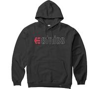 Etnies Men's Unisex Adult Casual/Streetwear Black Solid Polyester/Cotton Hoodie
