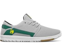 Etnies Scout - Ultra-Light Lifestyle, Reinforced Design, Cushioned Feel, Everyday Comfort, Vegan - Lightgrey/Yellow - 6