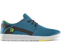 Etnies Scout - Ultra-Light Lifestyle, Reinforced Design, Cushioned Feel, Everyday Comfort, Vegan Teal Black