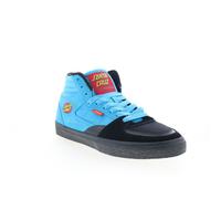 Etnies Screw Vulc Mid X Santa Cruz Mens Blue Skate Inspired Trainers Shoes