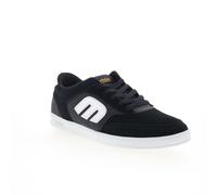 Etnies Serin 4101000589976 Mens Black Suede Skate Inspired Trainers Shoes