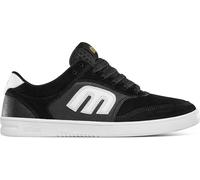 Etnies Serin - Contemporary Athletic Skate Look, Reinforced Build, Michelin Outsole 3 x More Durable, Cushioned Feel - Black/White - 7