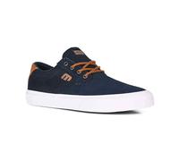 Etnies Singleton Vulc XLT Skate Shoes - Navy/Brown/White