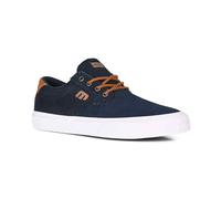 Etnies Singleton Vulc XLT Skate Shoes - Navy/Brown/White