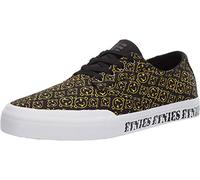 Etnies Unisex Adult Jameson Vulc LS Skateboarding Shoes, Black (358-Black/Print 358), 2.5 UK (35.5 EU)
