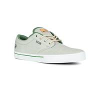 Etnies Men's Jameson 2 ECO X TFTF Skate Shoe, Grey/White/Green, 9 UK